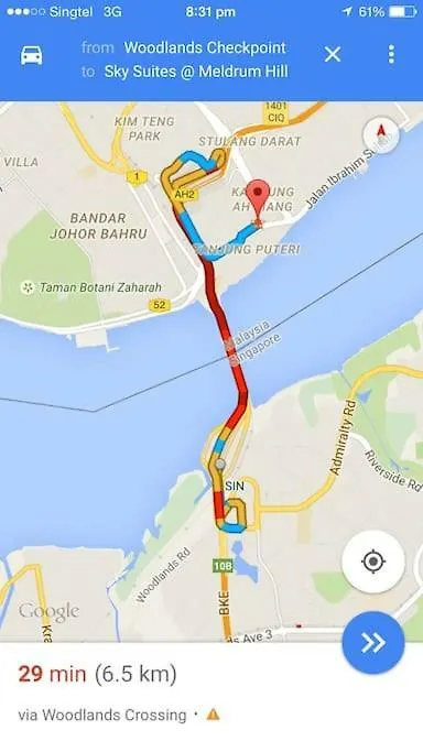 5Min Jb Custom, Woodlands, R&F Mall & City Square Mall Apartment Johor Bahru