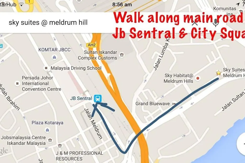 5Min Jb Custom, Woodlands, R&F Mall & City Square Mall Apartment Johor Bahru Malaysia